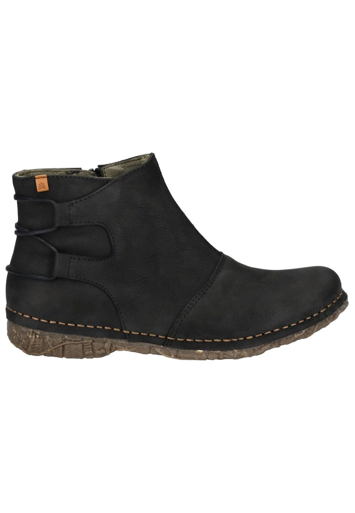 El Naturalista Stiefelette Leder Schwarz