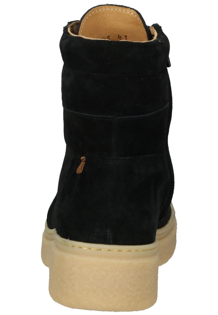 El Naturalista Stiefelette Veloursleder Schwarz/Beige