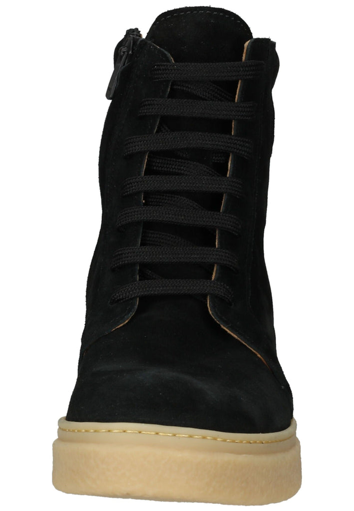 El Naturalista Stiefelette Veloursleder Schwarz/Beige