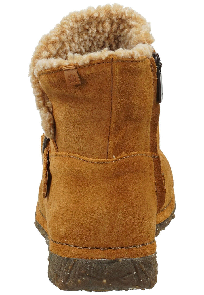 El Naturalista Stiefelette Veloursleder Toffee Warmfutter