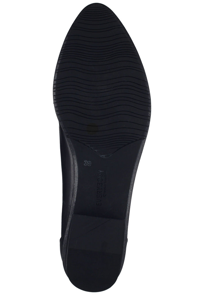 Everybody Ballerinas Leder Schwarz