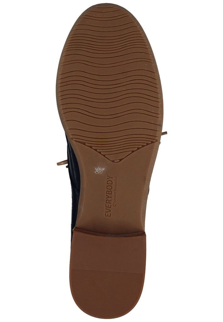 Everybody Halbschuhe Leder Dunkelblau