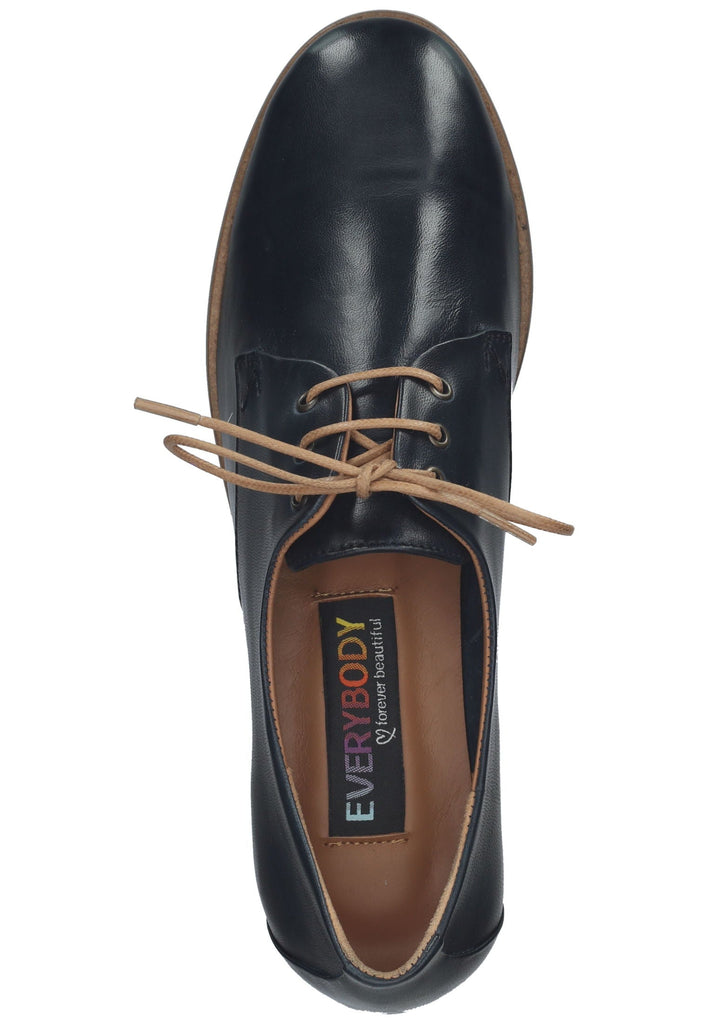 Everybody Halbschuhe Leder Dunkelblau