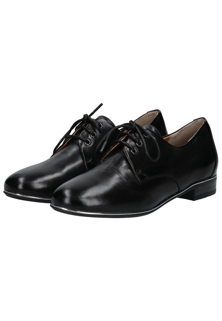 Everybody Halbschuhe Leder Schwarz