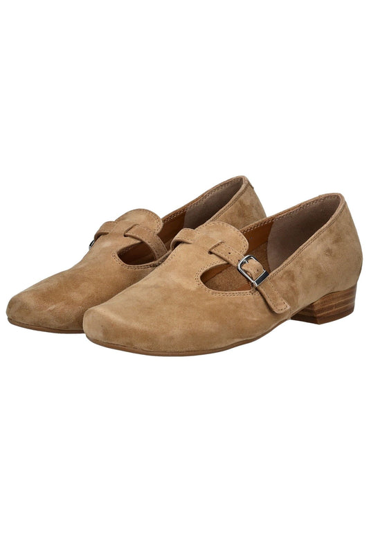 Everybody Slipper Veloursleder Dunkelbraun
