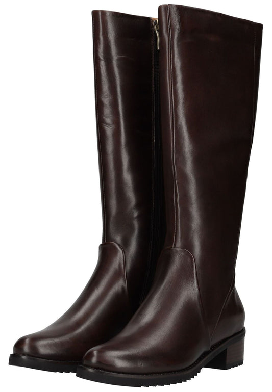 Everybody Stiefel Leder Kastanie