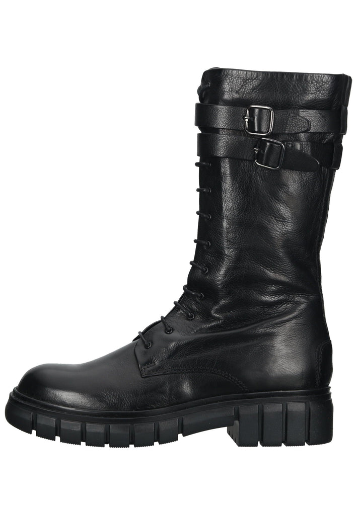 Everybody Stiefel Leder Schwarz