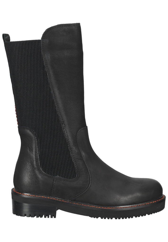 Everybody Stiefel Leder Schwarz