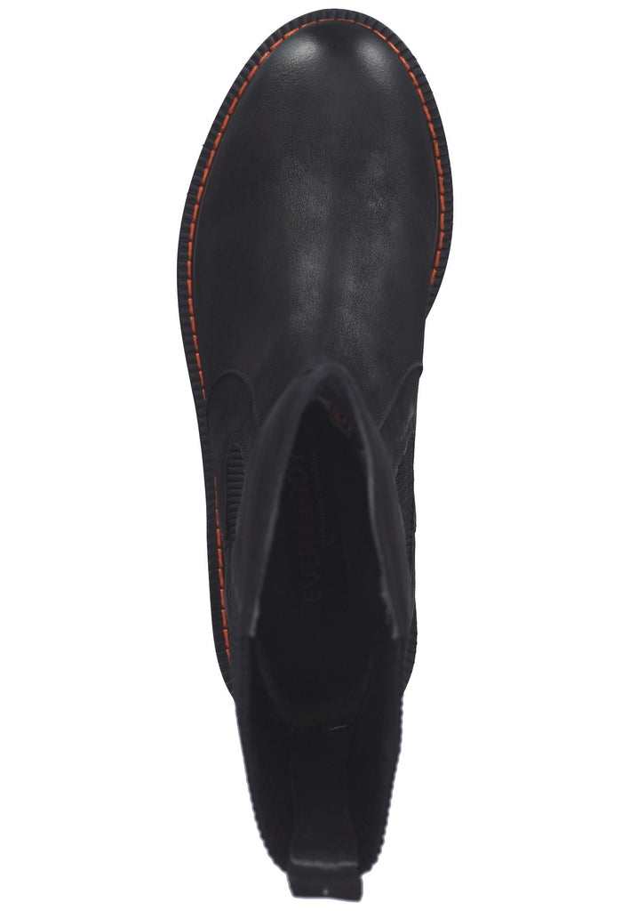 Everybody Stiefel Leder Schwarz