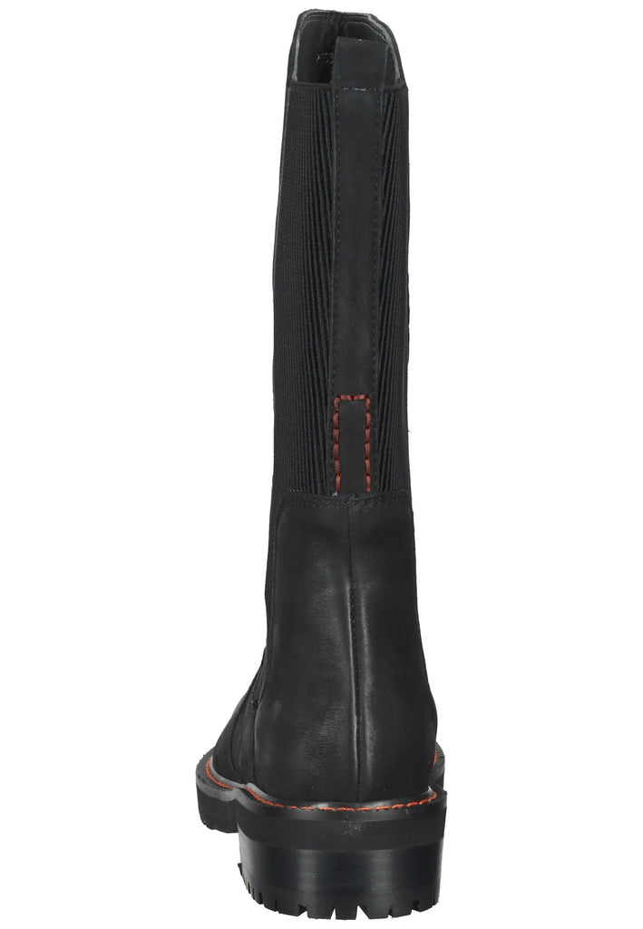 Everybody Stiefel Leder Schwarz