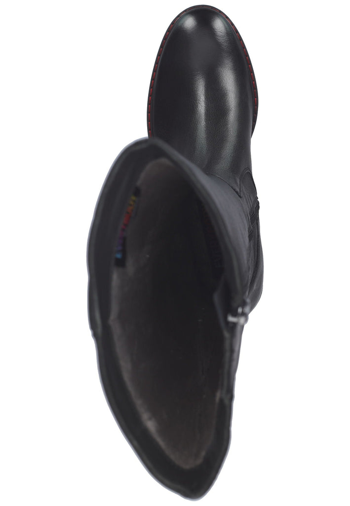 Everybody Stiefel Leder Schwarz