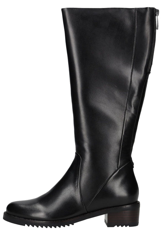 Everybody Stiefel Leder Schwarz