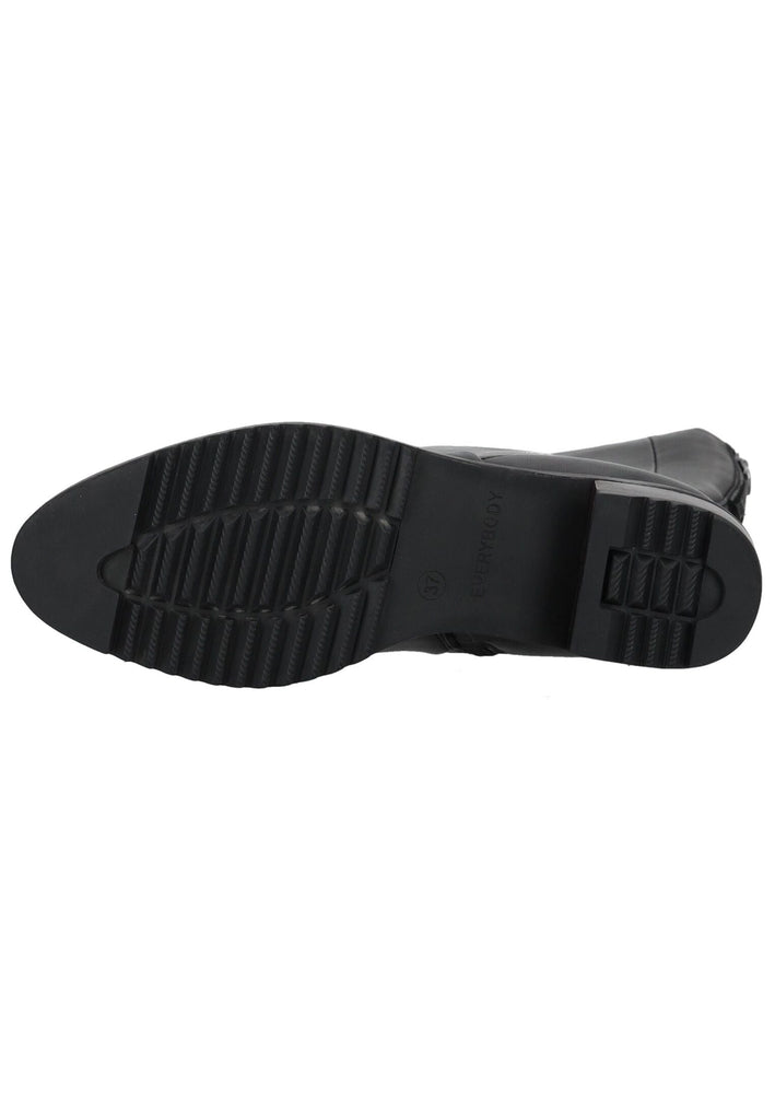 Everybody Stiefel Leder Schwarz