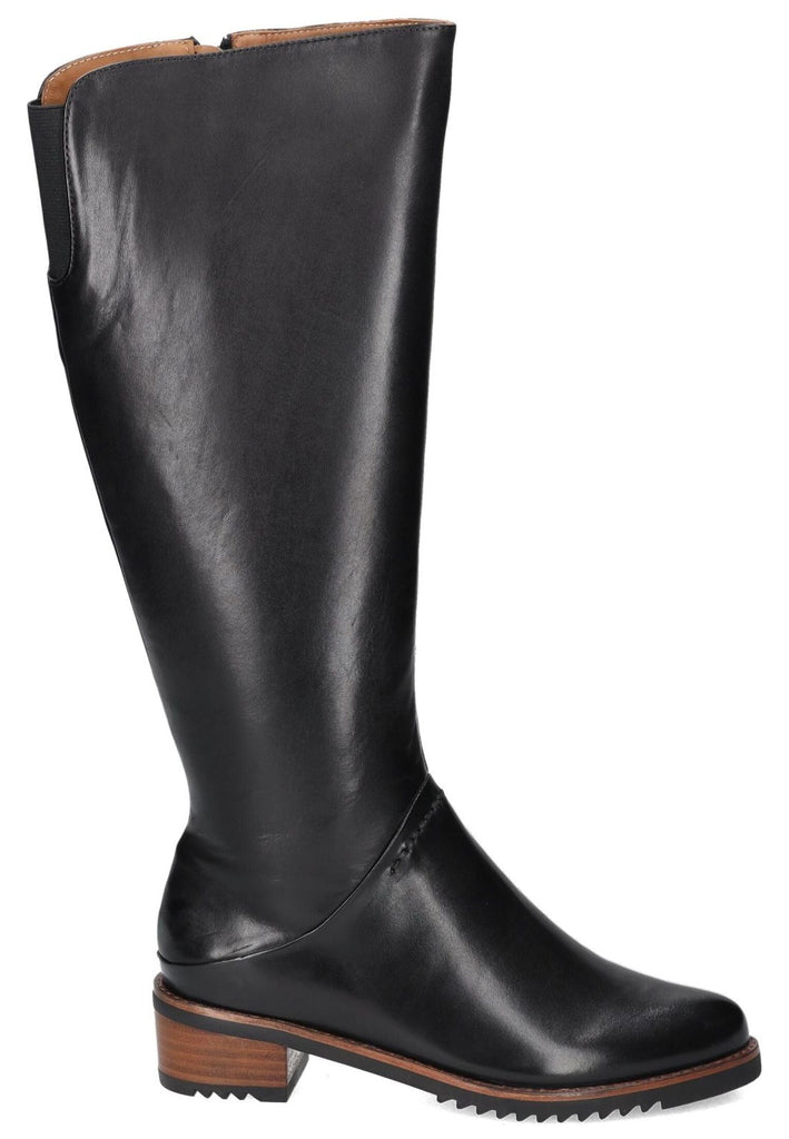 Everybody Stiefel Leder Schwarz Warmfutter