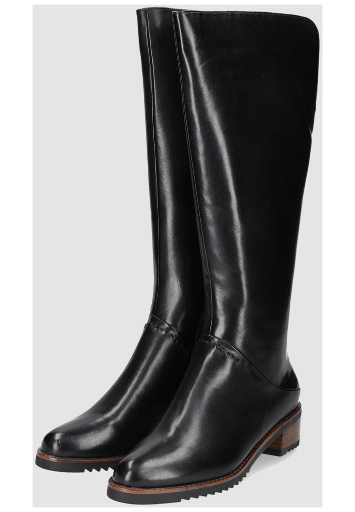 Everybody Stiefel Leder Schwarz Warmfutter