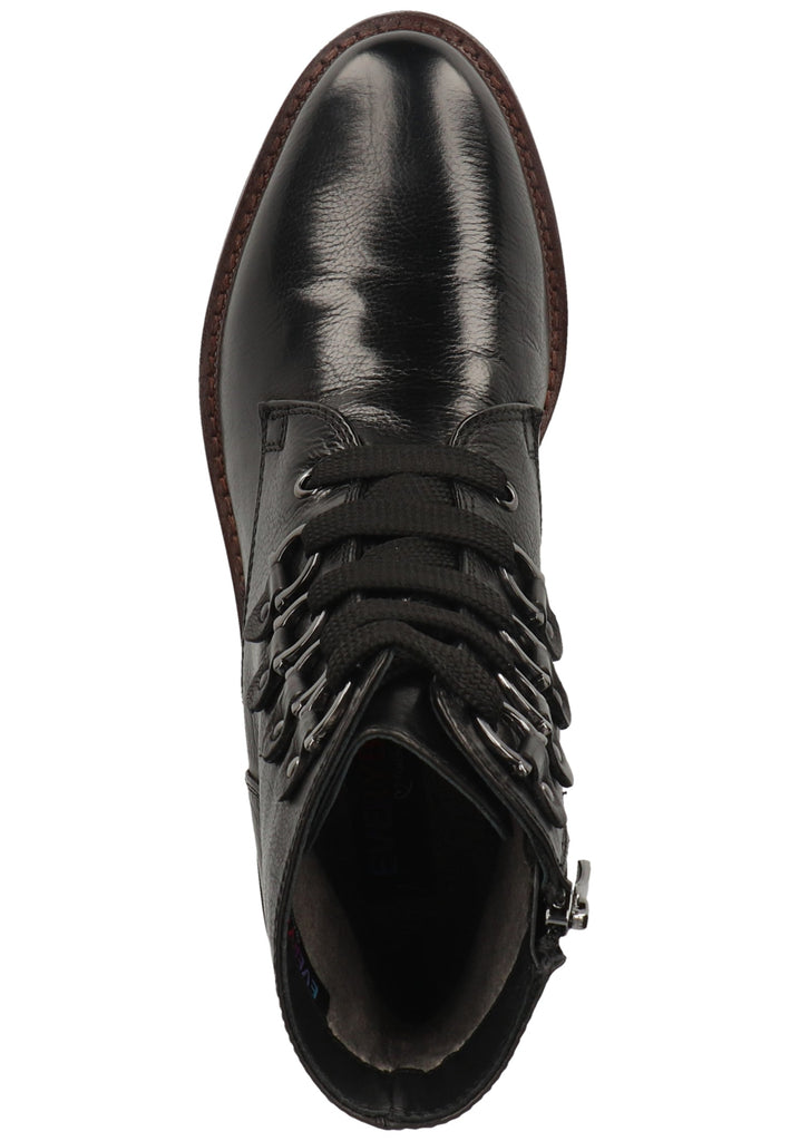 Everybody Stiefelette Glattleder Black