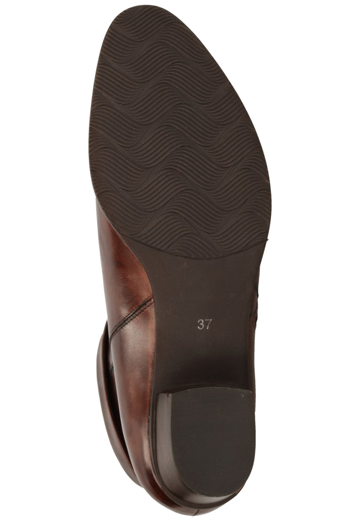 Everybody Stiefelette Glattleder Braun