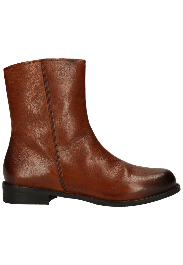 Everybody Stiefelette Glattleder Braun