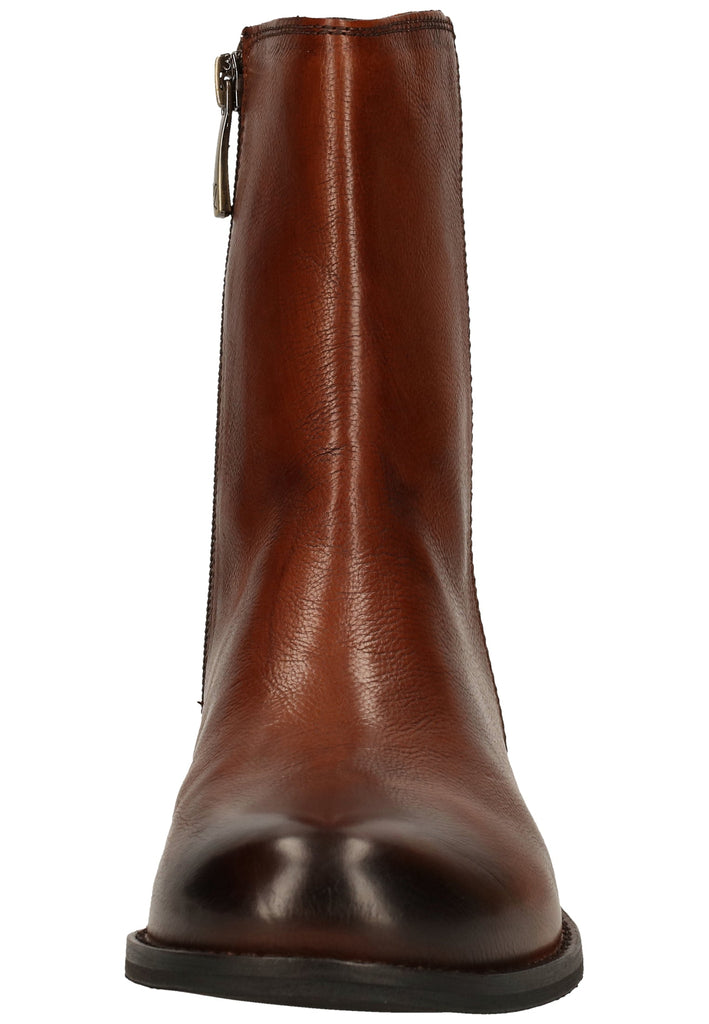 Everybody Stiefelette Glattleder Braun