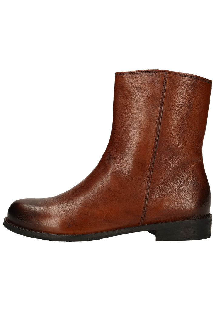 Everybody Stiefelette Glattleder Braun