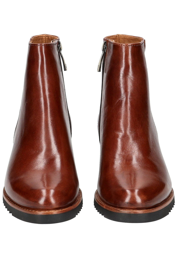 Everybody Stiefelette Glattleder Braun Warmfutter