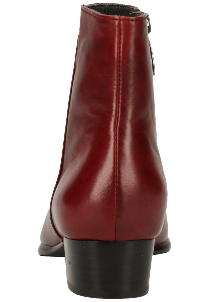 Everybody Stiefelette Glattleder Dunkelrot