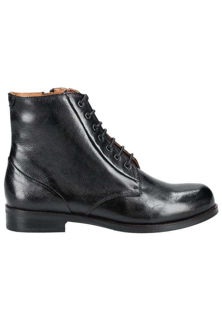 Everybody Stiefelette Glattleder Schwarz
