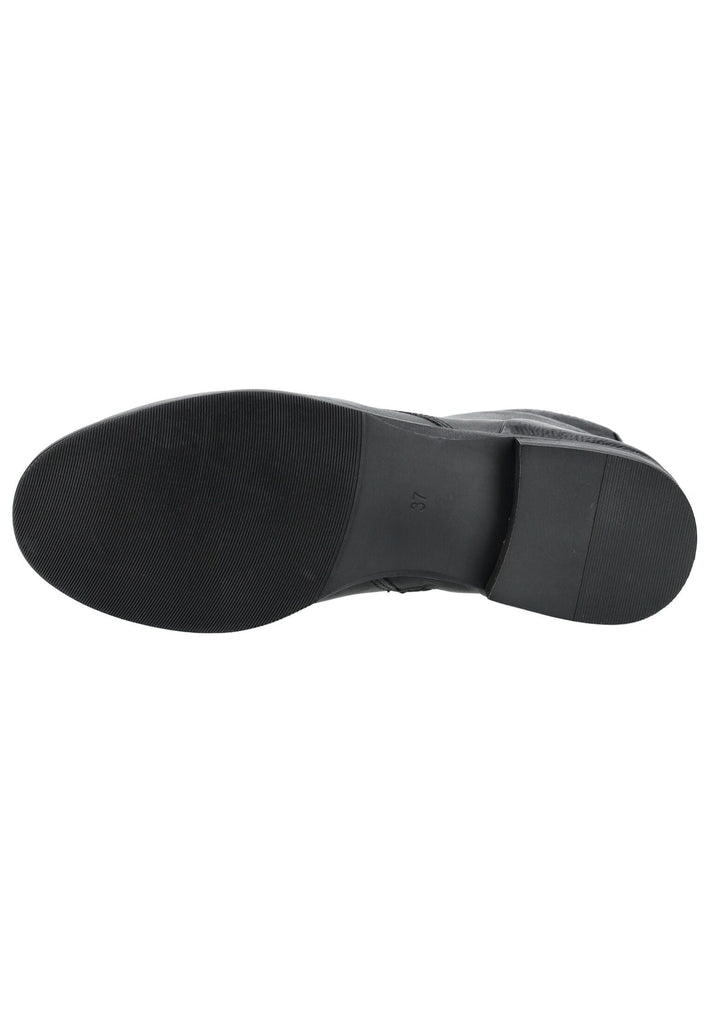 Everybody Stiefelette Glattleder Schwarz