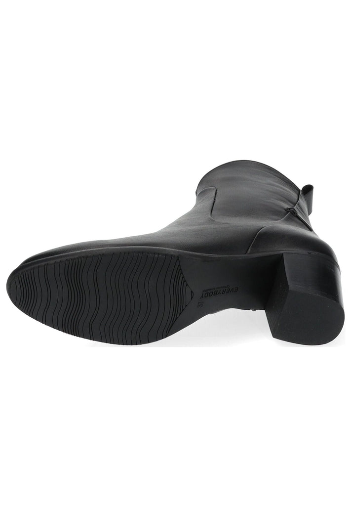 Everybody Stiefelette Glattleder Schwarz