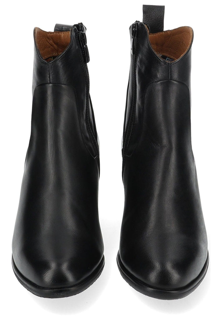 Everybody Stiefelette Glattleder Schwarz