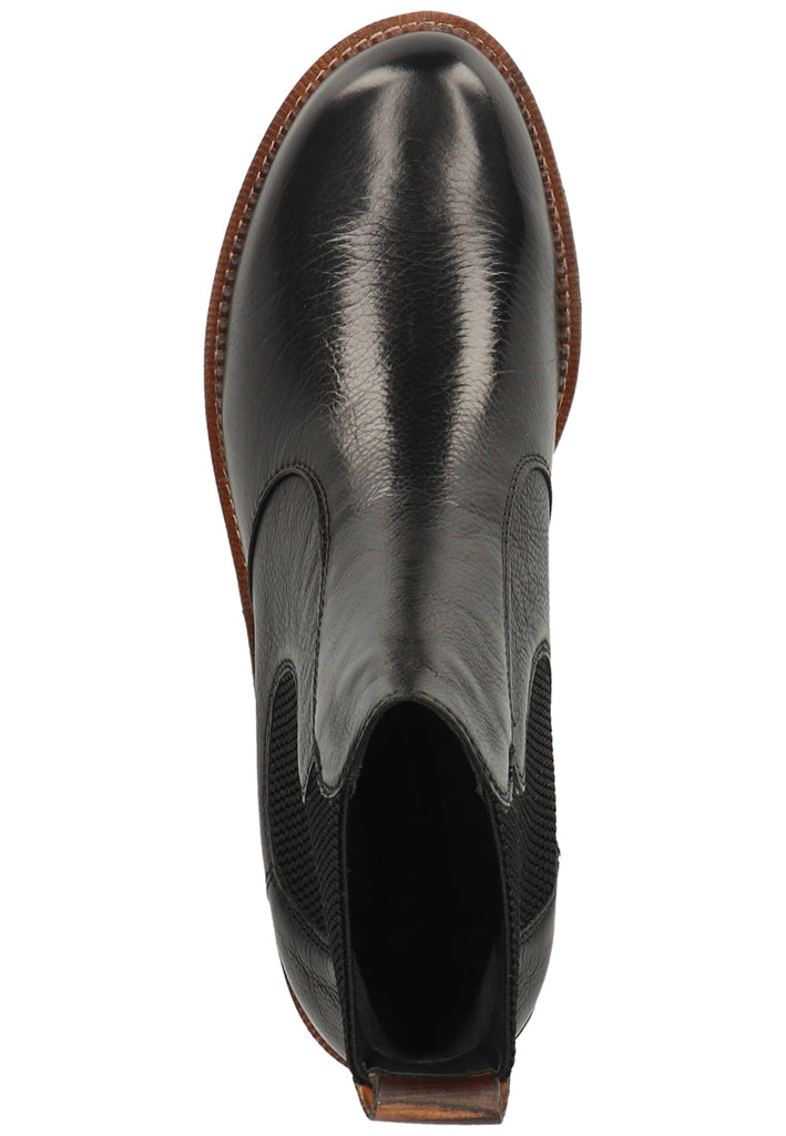 Everybody Stiefelette Glattleder Schwarz