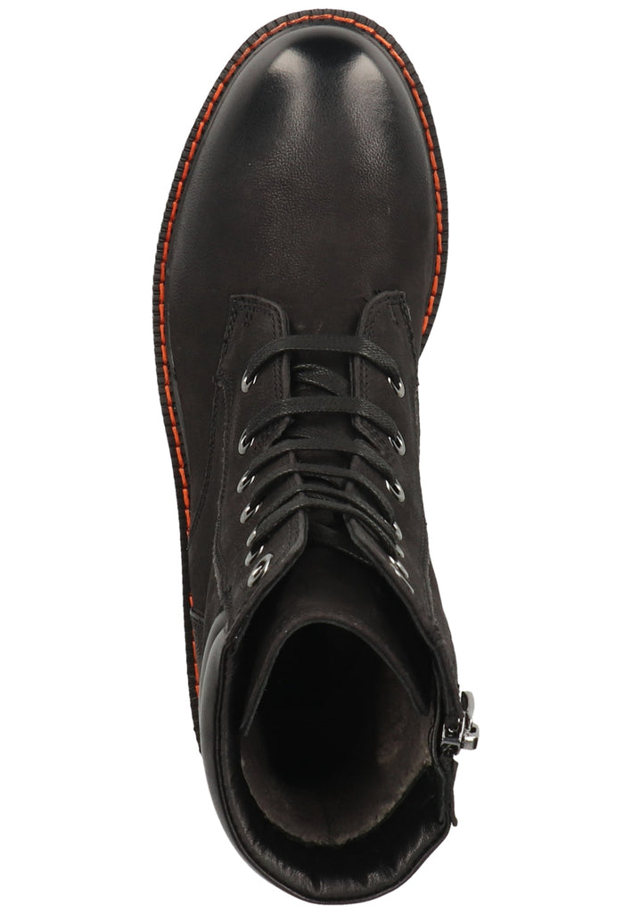 Everybody Stiefelette Glattleder Schwarz