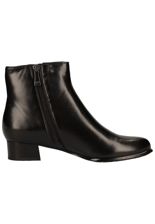 Everybody Stiefelette Glattleder Schwarz