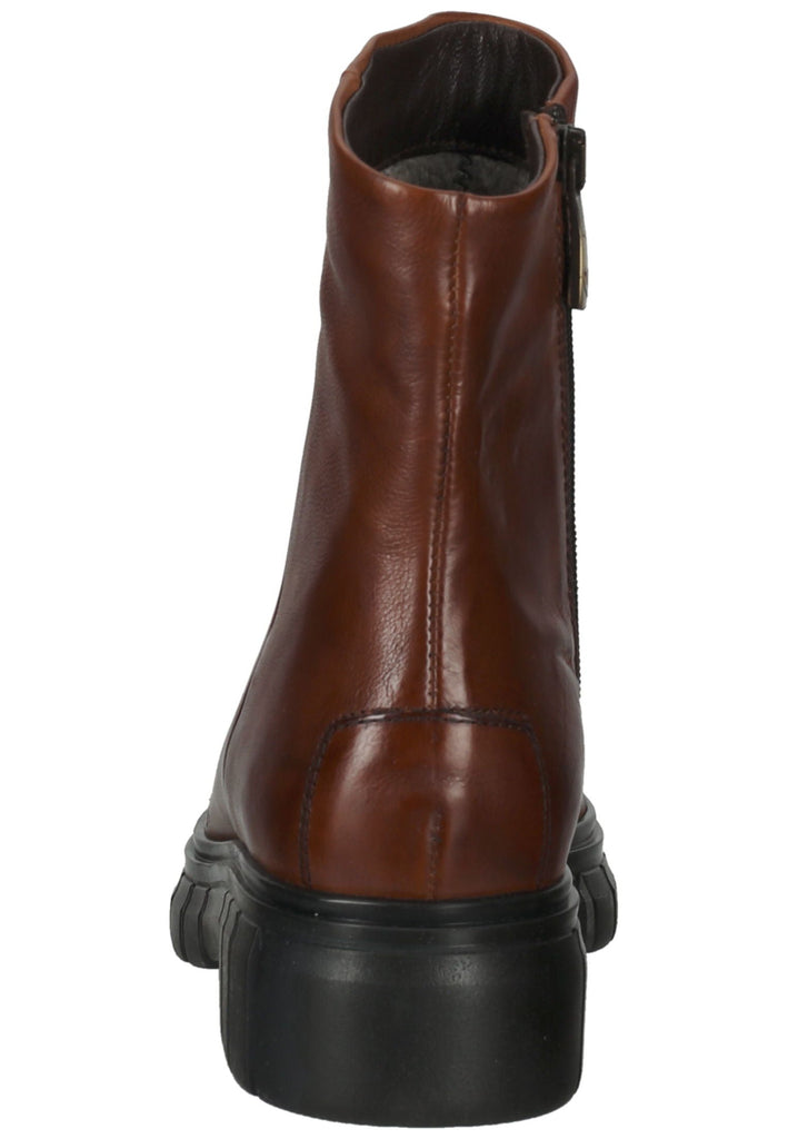 Everybody Stiefelette Leder Braun Warmfutter