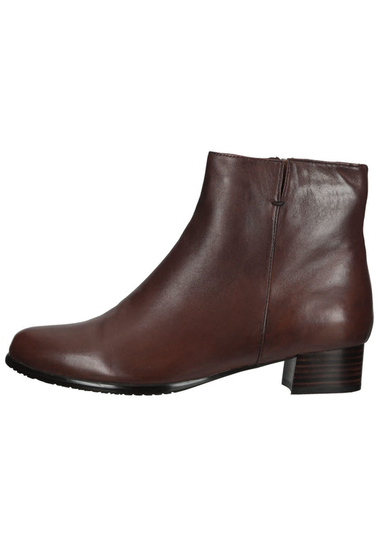 Everybody Stiefelette Leder Kastanie