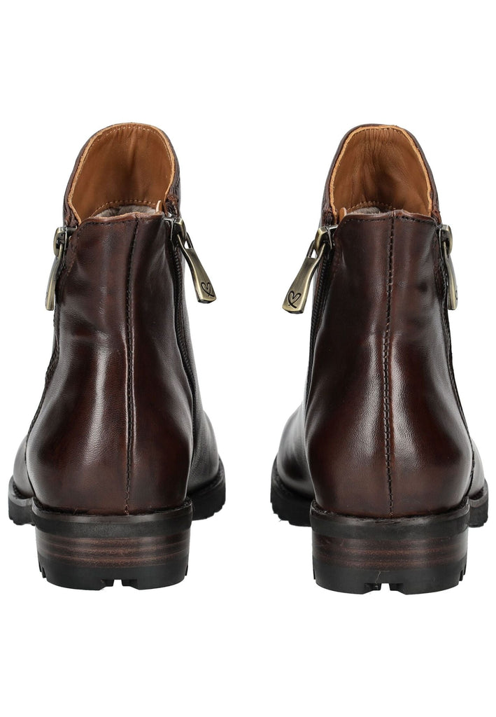 Everybody Stiefelette Leder Kastanie Warmfutter