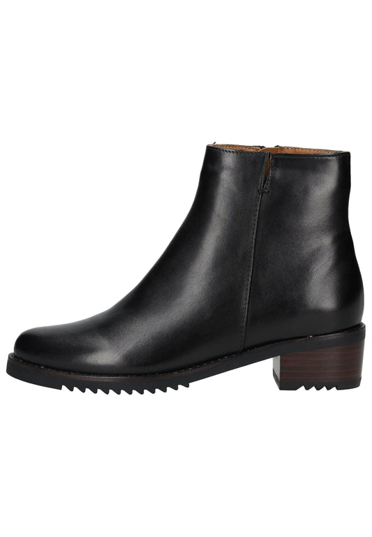 Everybody Stiefelette Leder Schwarz