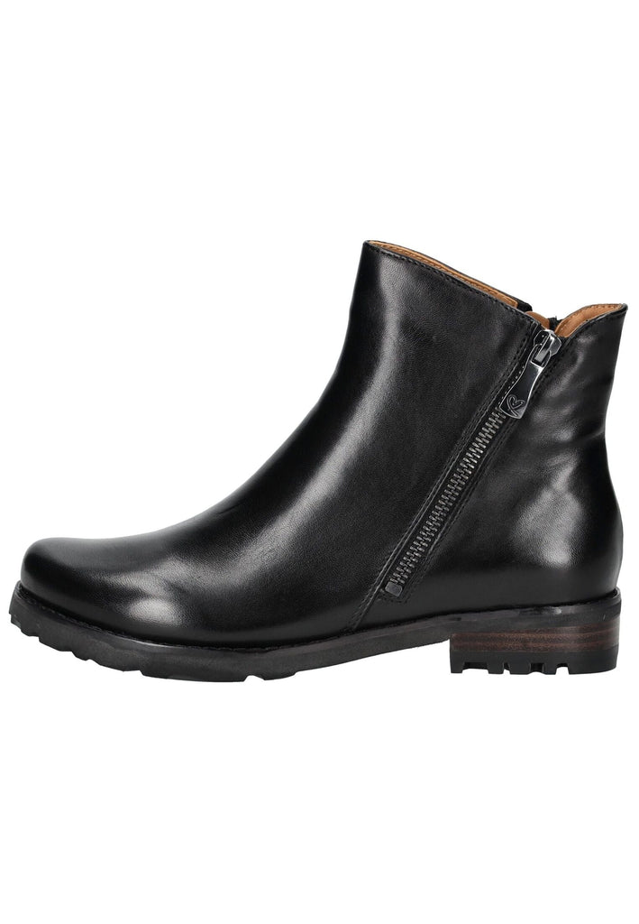 Everybody Stiefelette Leder Schwarz Warmfutter