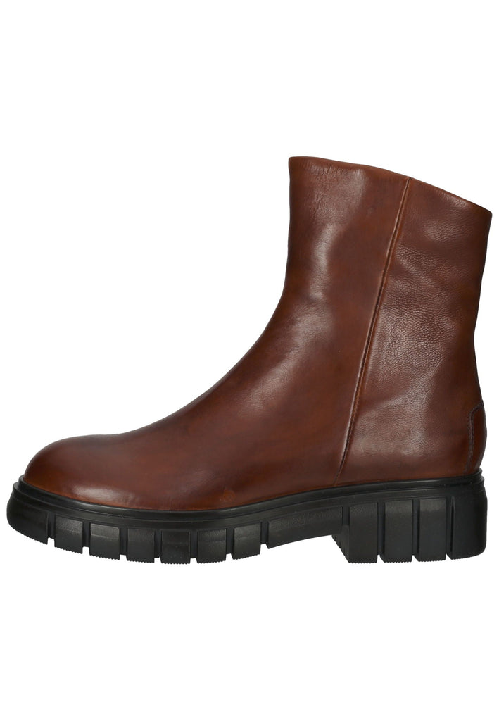 Stiefeletten Everybody Stiefelette Leder Braun Warmfutter