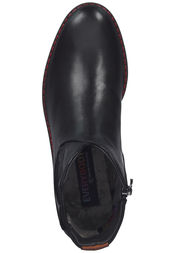 Stiefeletten Everybody Stiefelette Leder Schwarz