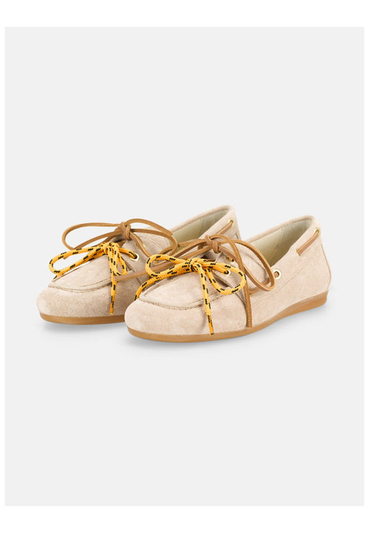 FELMINI Halbschuhe Leder Beige