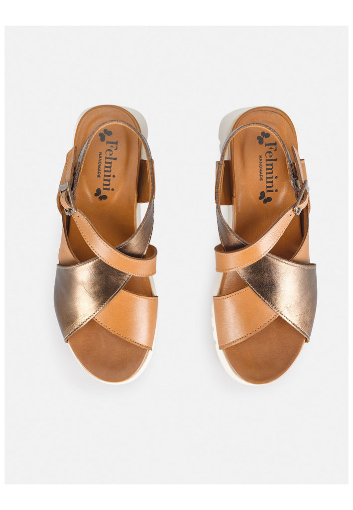 FELMINI Sandalen Leder Braun