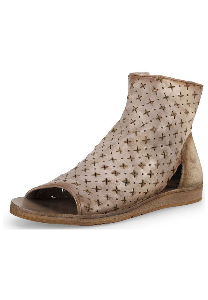 FELMINI Sandalen Leder Braun/Grau