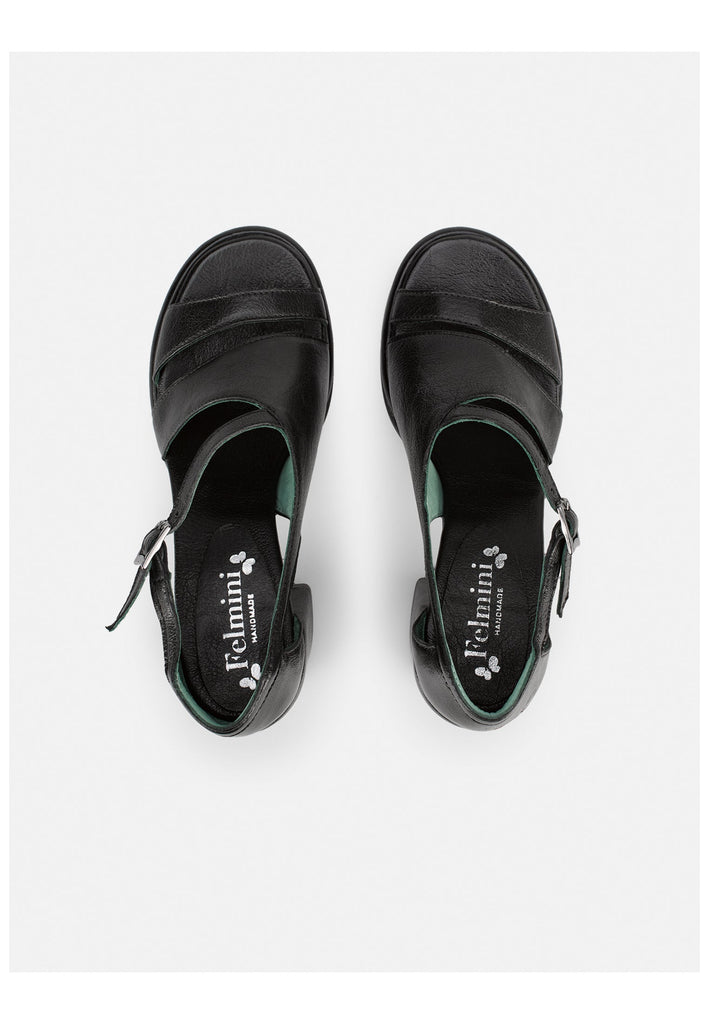 FELMINI Sandalen Leder Schwarz