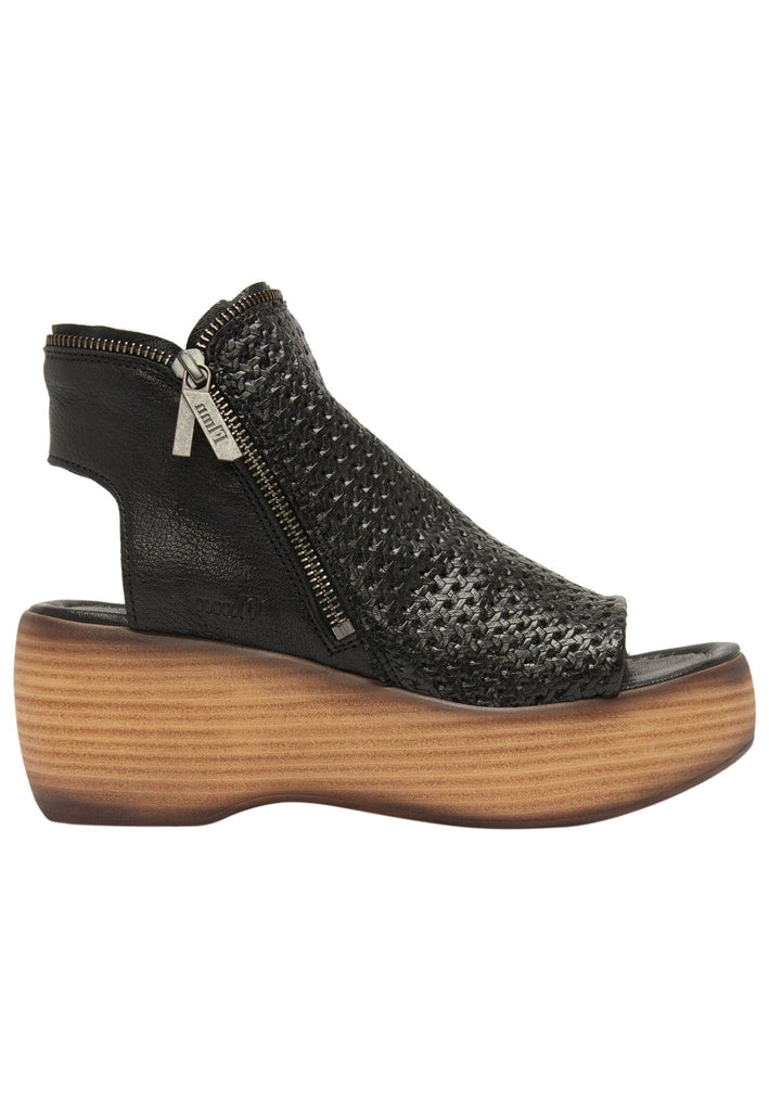 FELMINI Sandalen Leder Schwarz