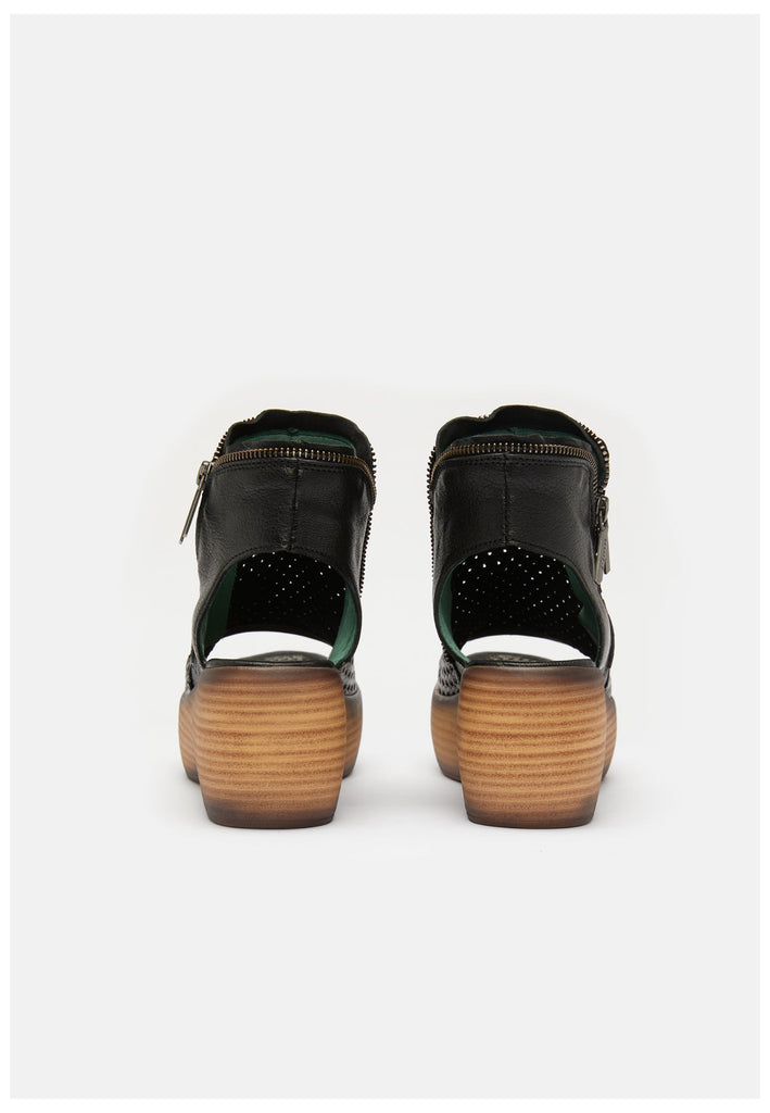 FELMINI Sandalen Leder Schwarz