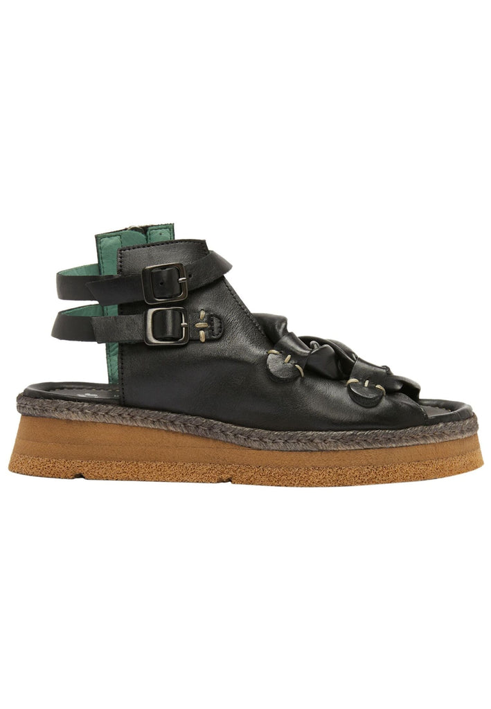 FELMINI Sandalen Leder Schwarz