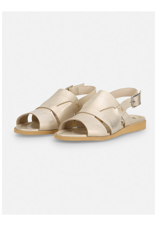 FELMINI Sandalen Leder Silber