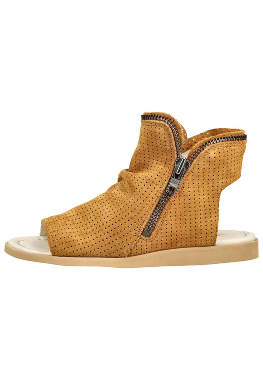 FELMINI Sandalen Veloursleder Sand