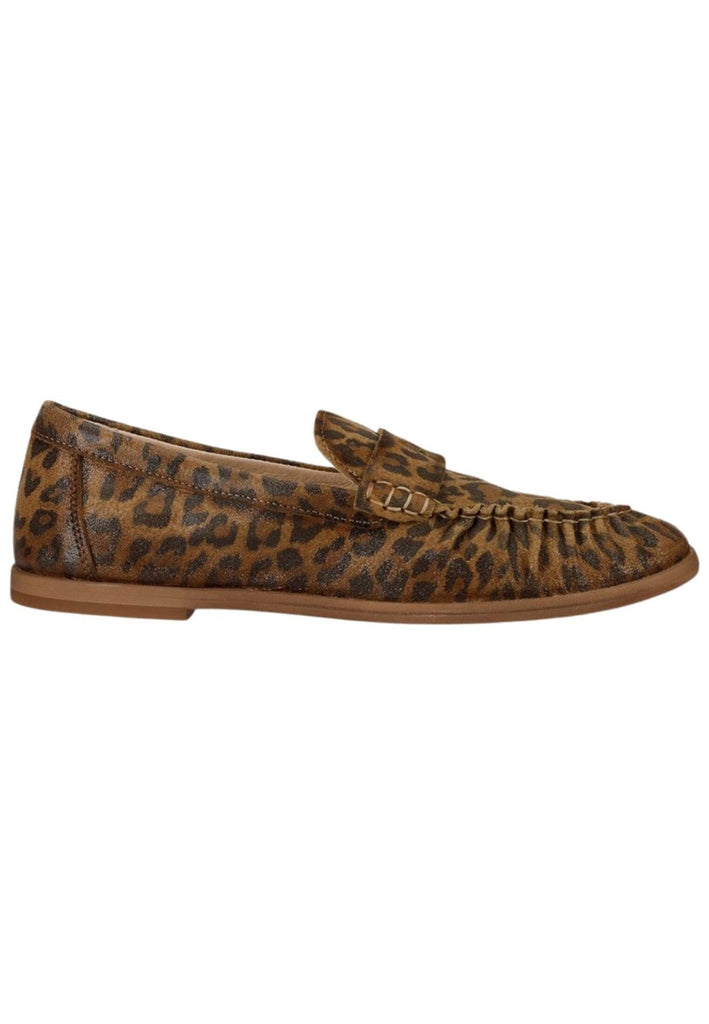 FELMINI Slipper Veloursleder Leopard